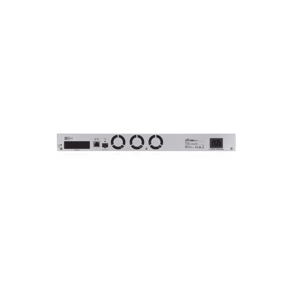 NVR Empresarial UniFi Protect de 4 Bahías de Disco Duro, recomendado para hasta 50 cámaras Full HD
