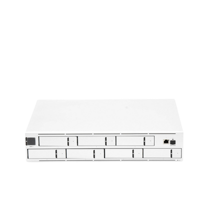 NVR PRO UniFi Protect, con bahía  para 7 discos duros, almacena hasta 20 cámaras 4k o 60 cámaras 1080p, pantalla táctil