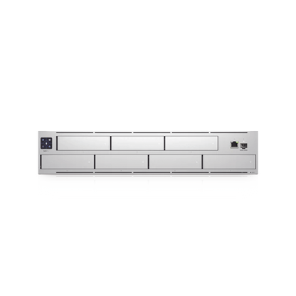 NVR PRO UniFi Protect, con bahía  para 7 discos duros, almacena hasta 20 cámaras 4k o 60 cámaras 1080p, pantalla táctil