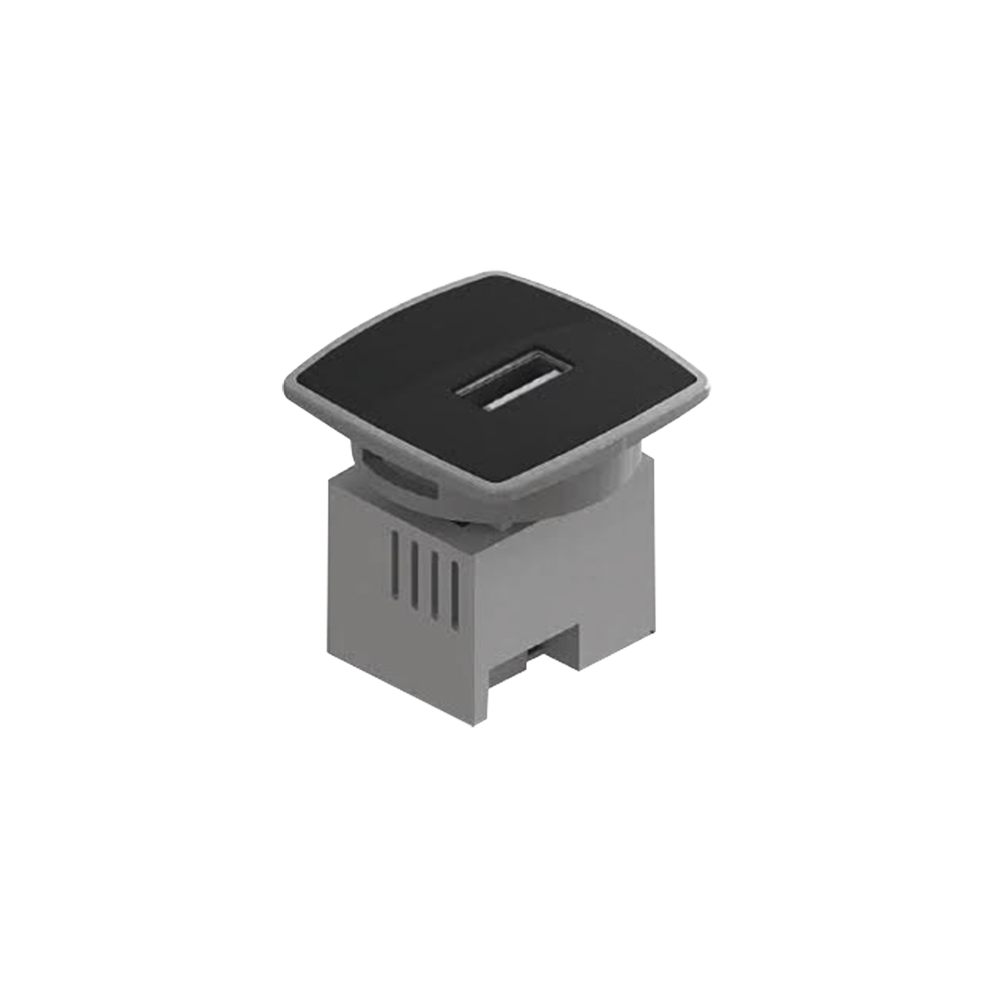 Caja Mini USB Charger, Color Negro 1 Puerto USB