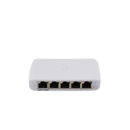 Switch UniFi Administrable Compacto de 5 Puertos 10/100/1000 Mbps, soporta entrada de PoE 802.3af/at