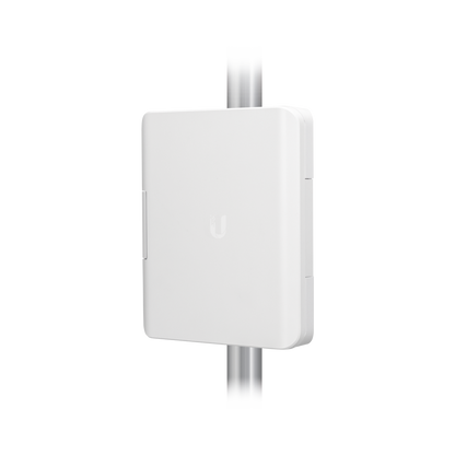 Kit Adaptador para Switch USW-Flex resistente para exterior de montaje en poste, incluye inyector POE-50-60W