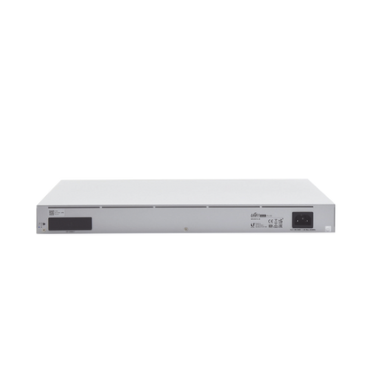 UniFi Switch USW-Pro-48, Capa 3 de 48 puertos Gigabit RJ-45 + 4 puertos 1/10G SFP+, pantalla informativa