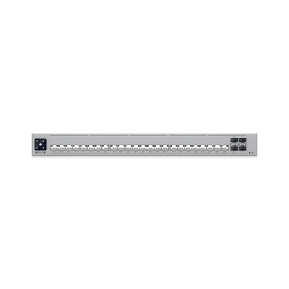 UniFi Switch Pro HD Capa 3, 24 puertos Etherlighting POE++ / (22) puertos 2.5 GbE, (2) puertos 10GbE, todos POE++, (4) puertos 10G SFP+, 600W presupuesto POE