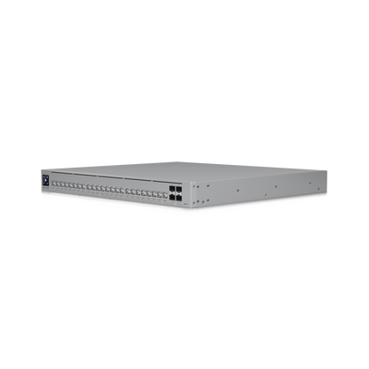 UniFi Switch Pro HD Capa 3, 24 puertos Etherlighting POE++ / (22) puertos 2.5 GbE, (2) puertos 10GbE, todos POE++, (4) puertos 10G SFP+, 600W presupuesto POE
