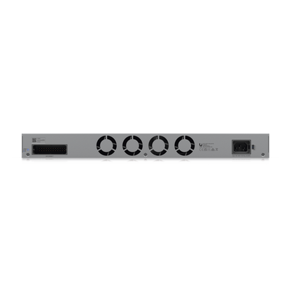 UniFi Switch Pro Max 48 POE, con funciones capa 3, 48 puertos (16 puertos 2.5 GbE (8 POE++ y 8 POE+) y 32 puertos 1 GbE (24 POE+ y 8 POE++)), 2 puertos SFP+ 10G, POE++ 720W, pantalla informativa