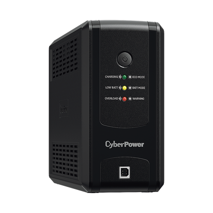 UPS de 1000 VA/500 W, Topología Línea Interactiva, Entrada 120 Vca  NEMA 5-15P, y 8 Salidas NEMA 5-15R, Puerto USB, Con Regulador de Voltaje (AVR)