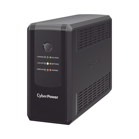 UPS de 550 VA/275 W, Topología Línea Interactiva, Entrada 120 Vca NEMA 5-15P, y 8 Salidas NEMA 5-15R, Con Regulador de Voltaje (AVR)