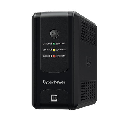 UPS de 550 VA/275 W, Topología Línea Interactiva, Entrada 120 Vca NEMA 5-15P, y 8 Salidas NEMA 5-15R, Puerto USB, Con Regulador de Voltaje (AVR)