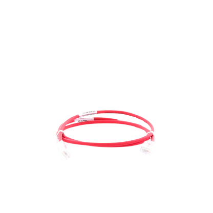 Cable de Parcheo TX6, UTP Cat6, Diámetro Reducido (28AWG), Color Rojo, 0.91 Metros (3 Pies)