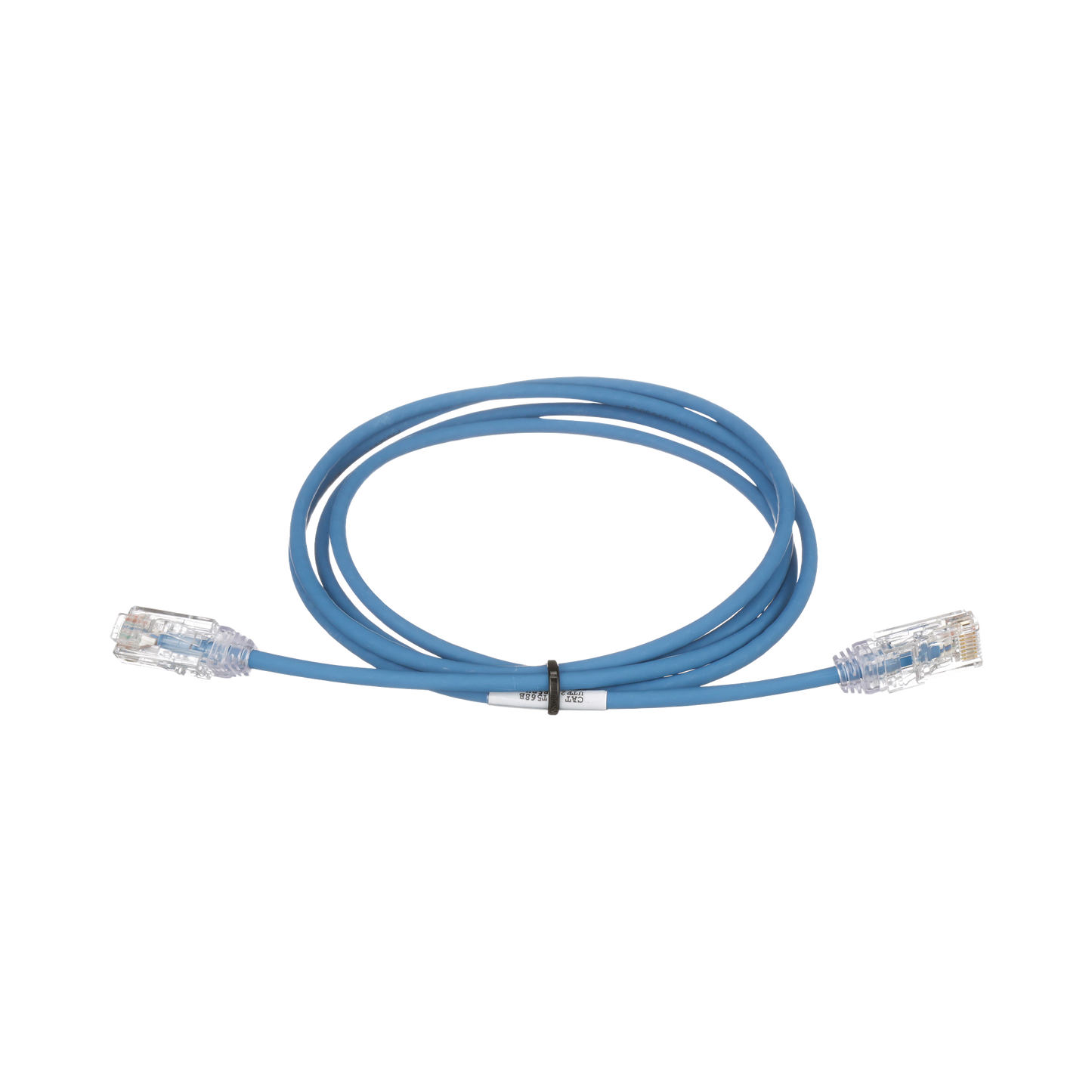 Cable de Parcheo TX6, UTP Cat6, Diámetro Reducido (28AWG), Color Azul, 1.22 Metros (4 Pies)