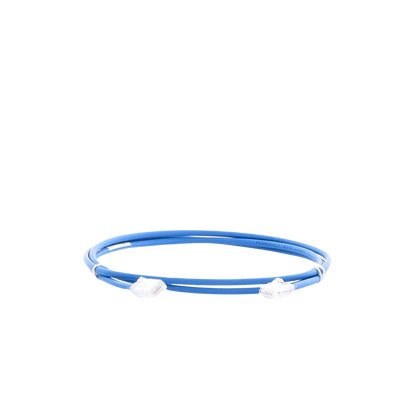 Cable de Parcheo UTP Cat6A, CM/LSZH, Diámetro Reducido (28AWG), Color Azul, 1.52 Metros (5 Pies)