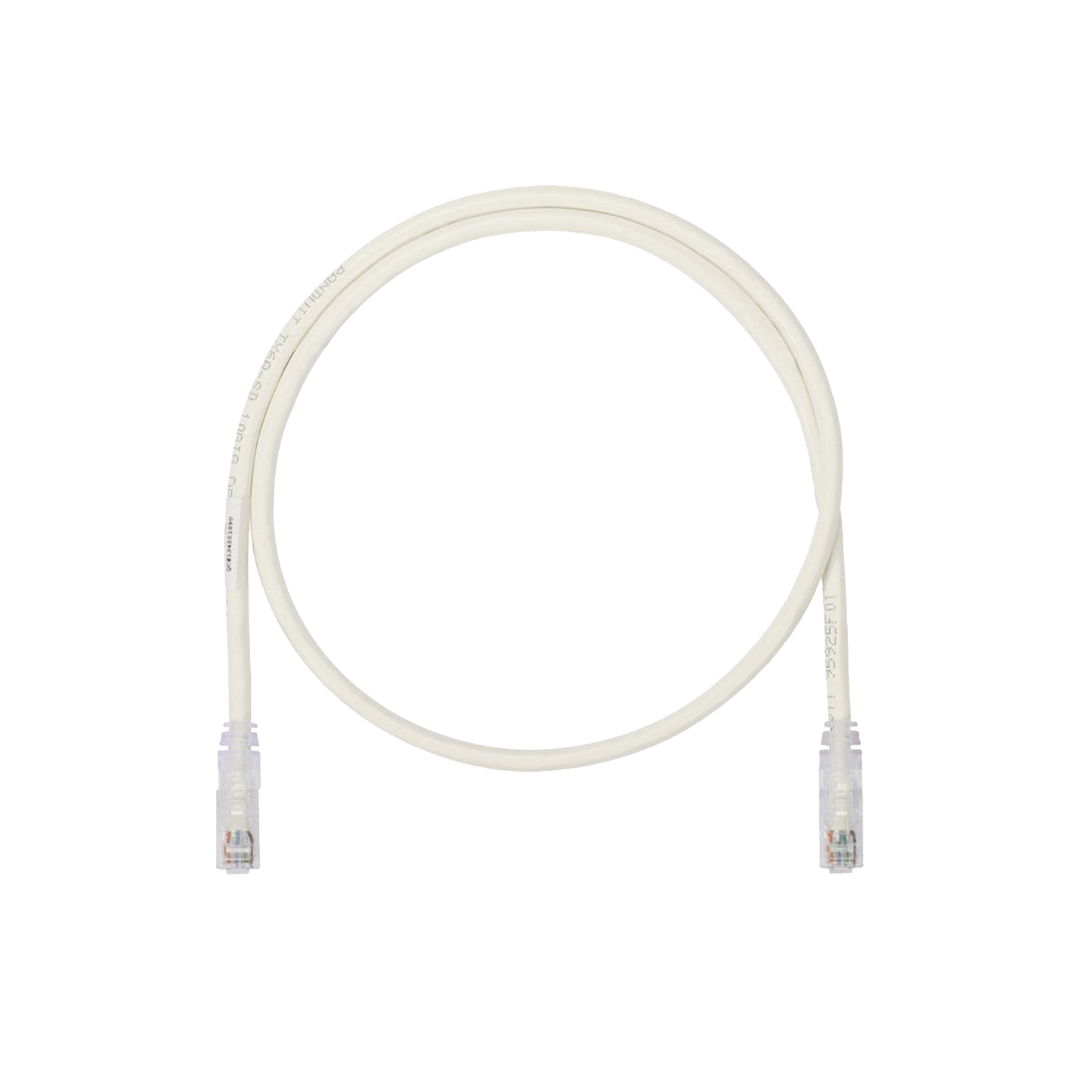 Cable de Parcheo UTP, Cat6A, 26 AWG, CM, Color Blanco Mate, 1.52 Metros (5 Pies)