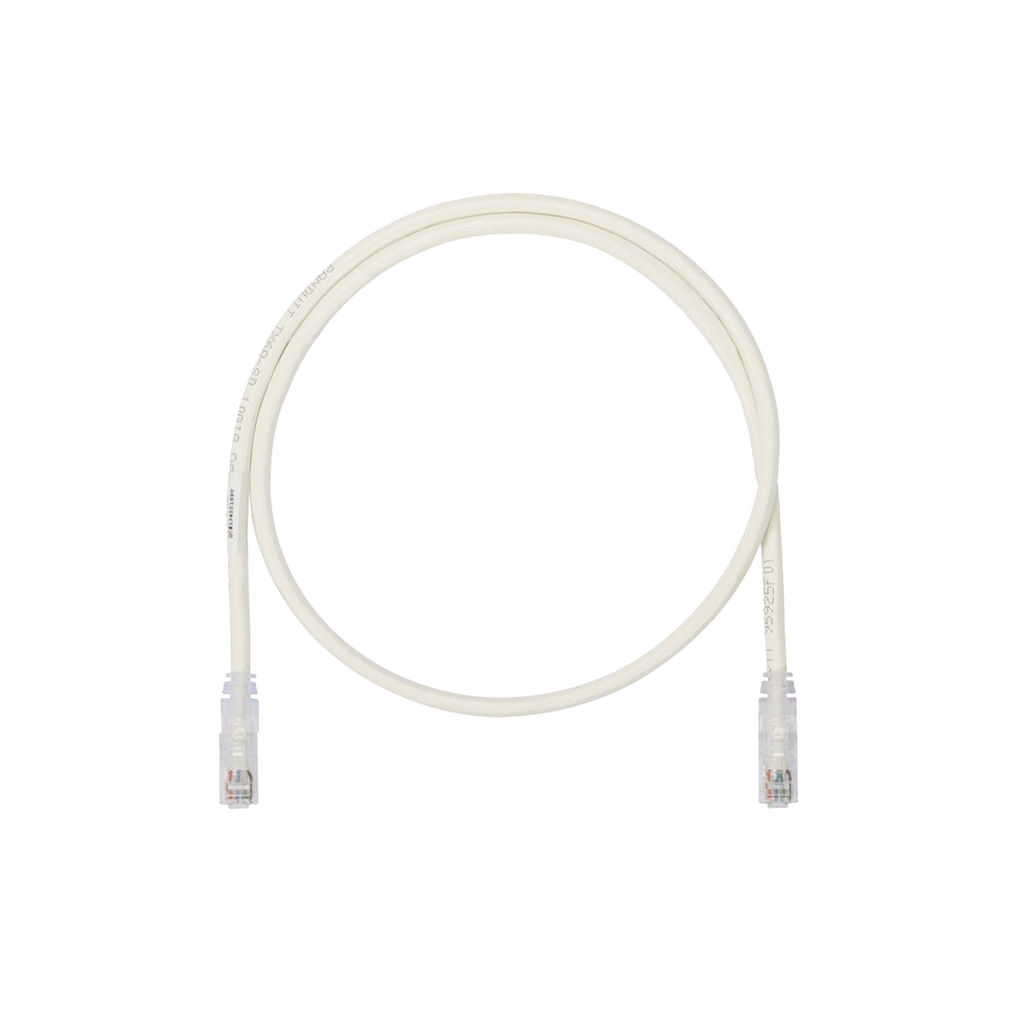 Cable de Parcheo UTP, Cat6A, 24 AWG, CM, Color Blanco, 3 Metros (9.84 Pies)