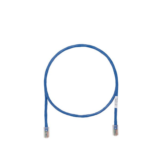 Cable de Parcheo TX5, UTP Cat5e, 24 AWG, CM, Color Azul, 2.13 Metros (7 Pies)