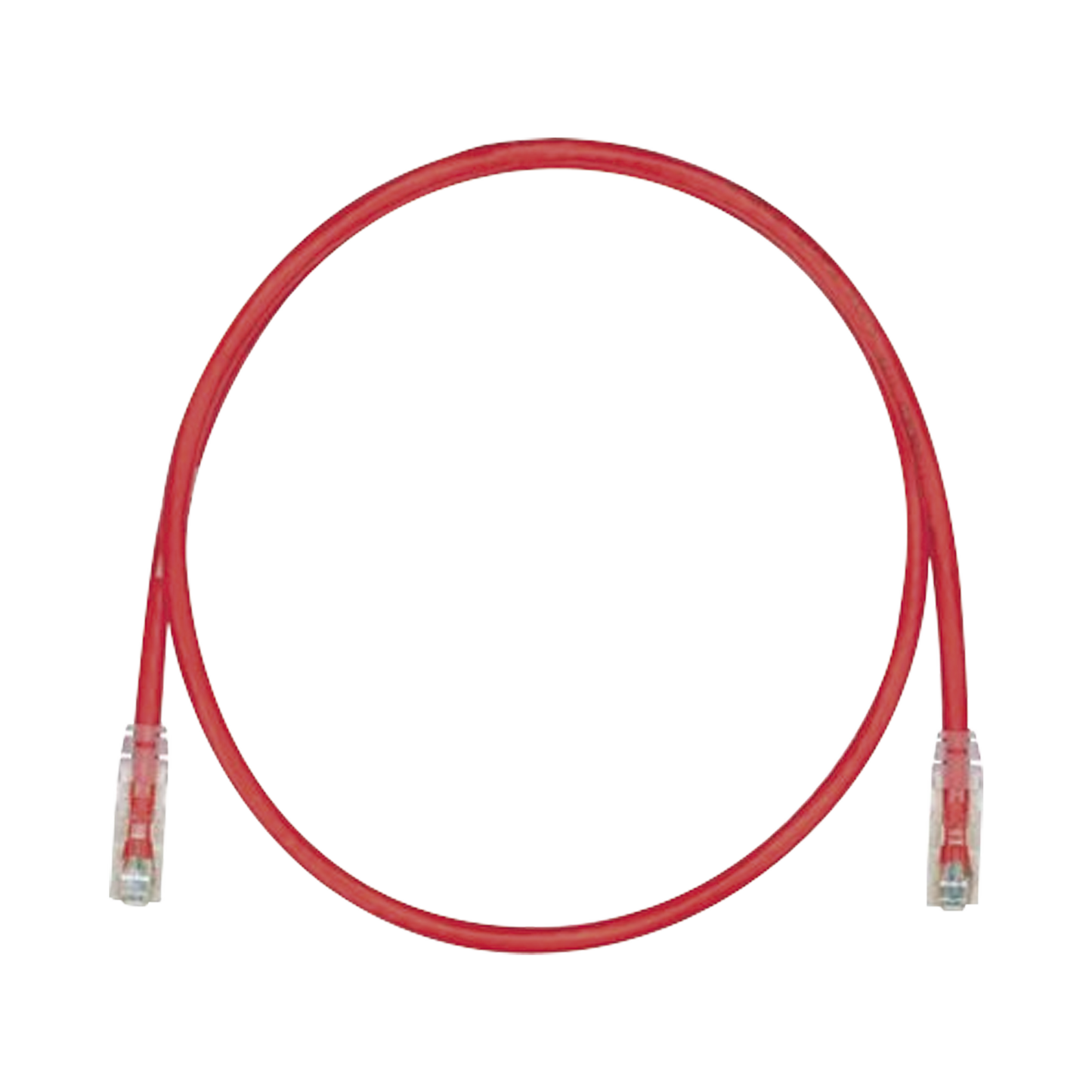 Cable de Parcheo TX6, UTP Cat6, 24 AWG, CM, Color Rojo, 30.48 Metros (100 Pies)
