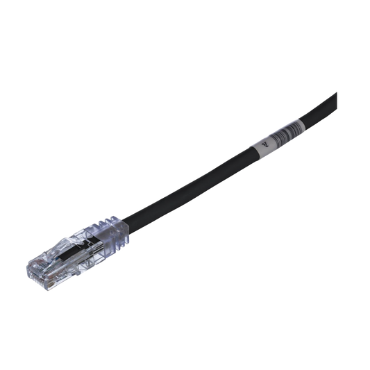 Cable de Parcheo TX6, UTP Cat6, 24 AWG, CM, Color Negro, 10 Metros (32.81 Pies)