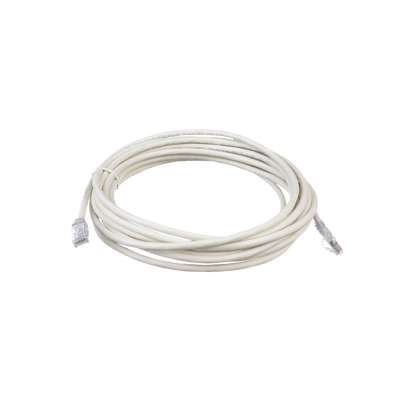 Cable de Parcheo TX6, UTP Cat6, 24 AWG, CM, Color Blanco, 6.1 Metros (20 Pies)