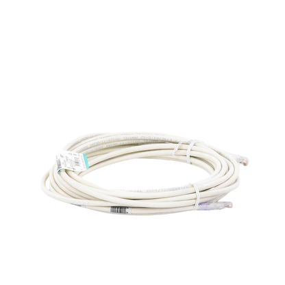 Cable de Parcheo TX6, UTP Cat6, 24 AWG, CM, Color Blanco Mate, 9.14 Metros (30 Pies)