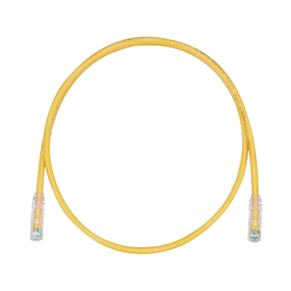 Cable de Parcheo TX6, UTP Cat6, 24 AWG, CM, Color Amarillo, 9.14 Metros (30 Pies)