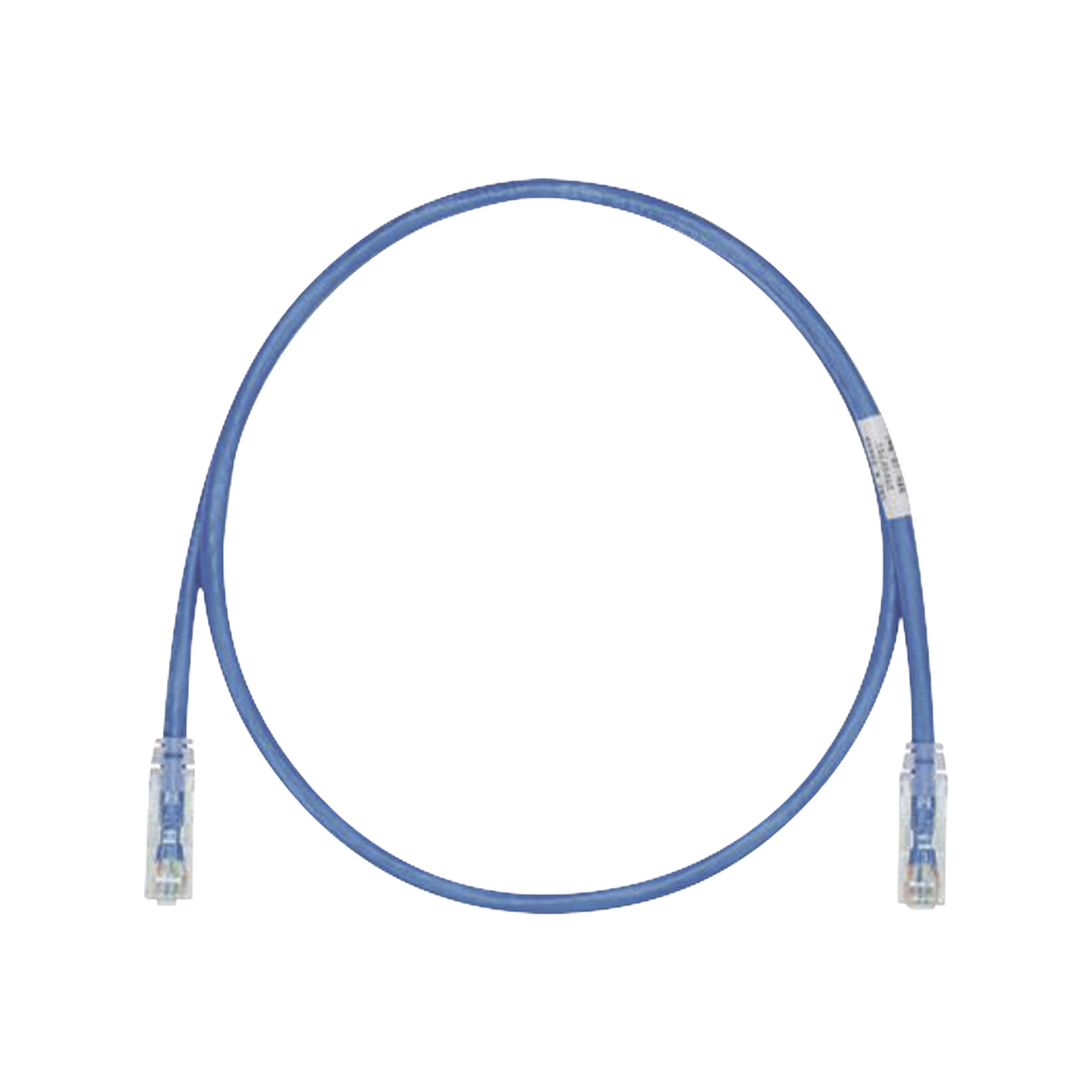 Cable de Parcheo TX6, UTP Cat6, 24 AWG, CM, Color Azul, 10.67 Metros (35 Pies)