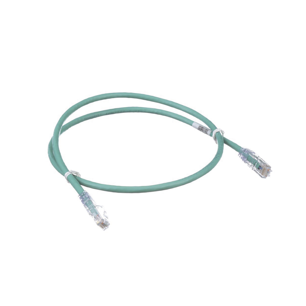 Cable de Parcheo TX6, UTP Cat6, 24 AWG, CM, Color Verde, 0.91 Metros (3 Pies)