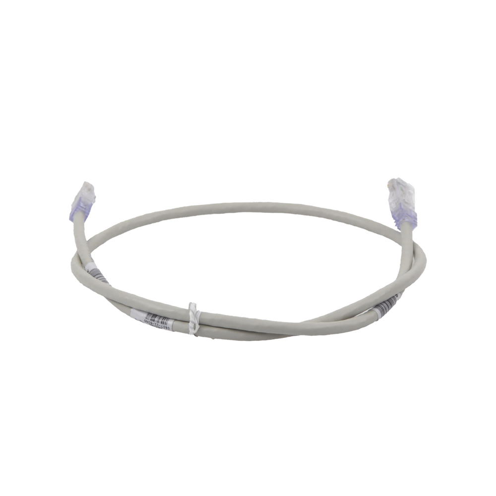 Cable de Parcheo TX6, UTP Cat6, 24 AWG, CM, Color Gris, 0.91 Metros (3 Pies)