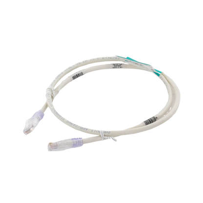 Cable de Parcheo TX6, UTP Cat6, 24 AWG, CM, Color Blanco Mate, 0.91 Metros (3 Pies)