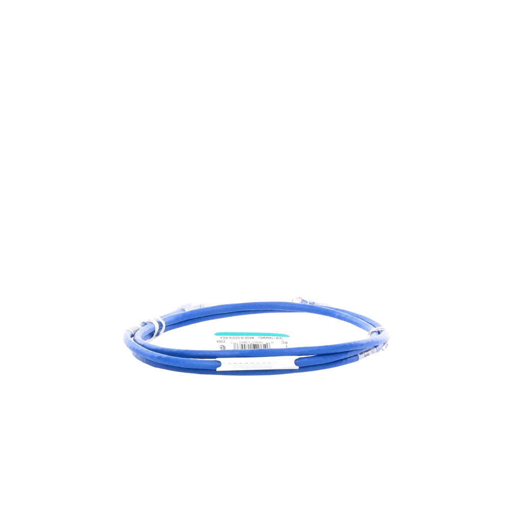Cable de Parcheo TX6, UTP Cat6, 24 AWG, CM, Color Azul, 1.52 Metros (5 Pies)