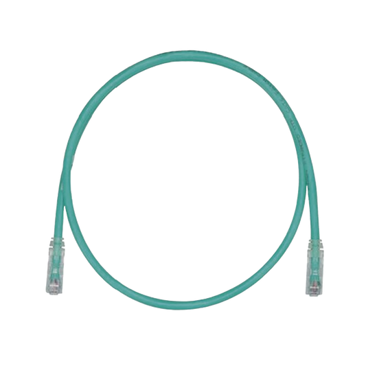 Cable de Parcheo TX6, UTP Cat6, 24 AWG, LSZH, Color Verde, 8 Metros (26.25 Pies)