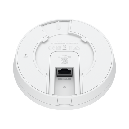 UniFi Protect Cámara G5 Dome  para interior/exterior / 2K (4MPX), ángulo 102.4°, visión nocturna IR hasta 9 mts / detecciones inteligentes / audio bidireccional / resistente a la intemperie IPx4 / antivandálica IX08