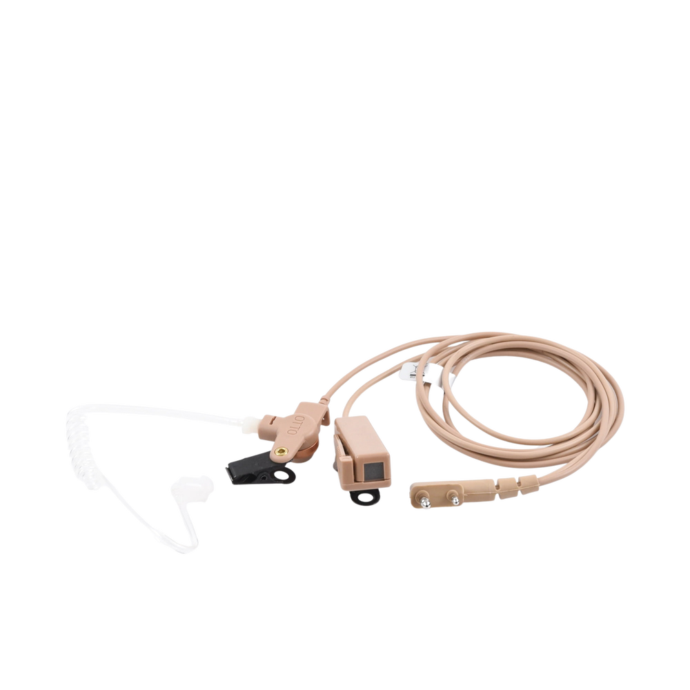 Kit de Micrófono-Audífono profesional de 2 cables para KENWOOD NX-340/320/420, TK-3230/3000/3402/3312/3360/3170