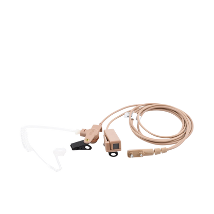 Kit de Micrófono-Audífono profesional de 2 cables para KENWOOD NX-340/320/420, TK-3230/3000/3402/3312/3360/3170