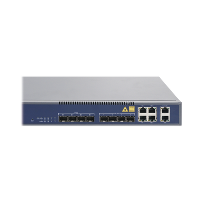 OLT de 4 puertos EPON con 8 puertos Uplink (4 puertos Gigabit Ethernet + 4 puertos Gigabit Ethernet SFP) , hasta 256 ONUS,