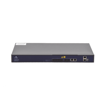 OLT de 4 puertos GPON con 4 puertos Uplink (2 puertos Gigabit Ethernet + 2 Puertos SFP+) , hasta 512 ONUS,