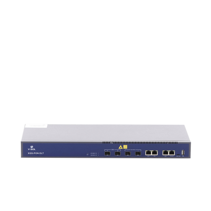 OLT Dual de 2 Puertos XGSPON/GPON / 4 Puertos Uplink (2 Puerto Gigabit RJ45 + 2 Puertos SFP/SFP+) / Hasta 512 ONUs