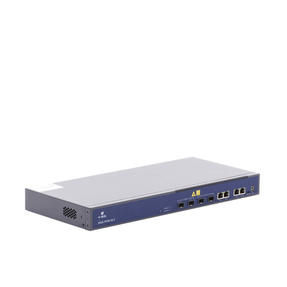 OLT Dual de 2 Puertos XGSPON/GPON / 4 Puertos Uplink (2 Puerto Gigabit RJ45 + 2 Puertos SFP/SFP+) / Hasta 512 ONUs