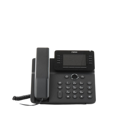 Teléfono IP Empresarial Esencial WiFi / Bluetooth, 12 líneas SIP, pantalla a color 3.5", PoE, puertos Gigabit, conferencia local de 6 vías.