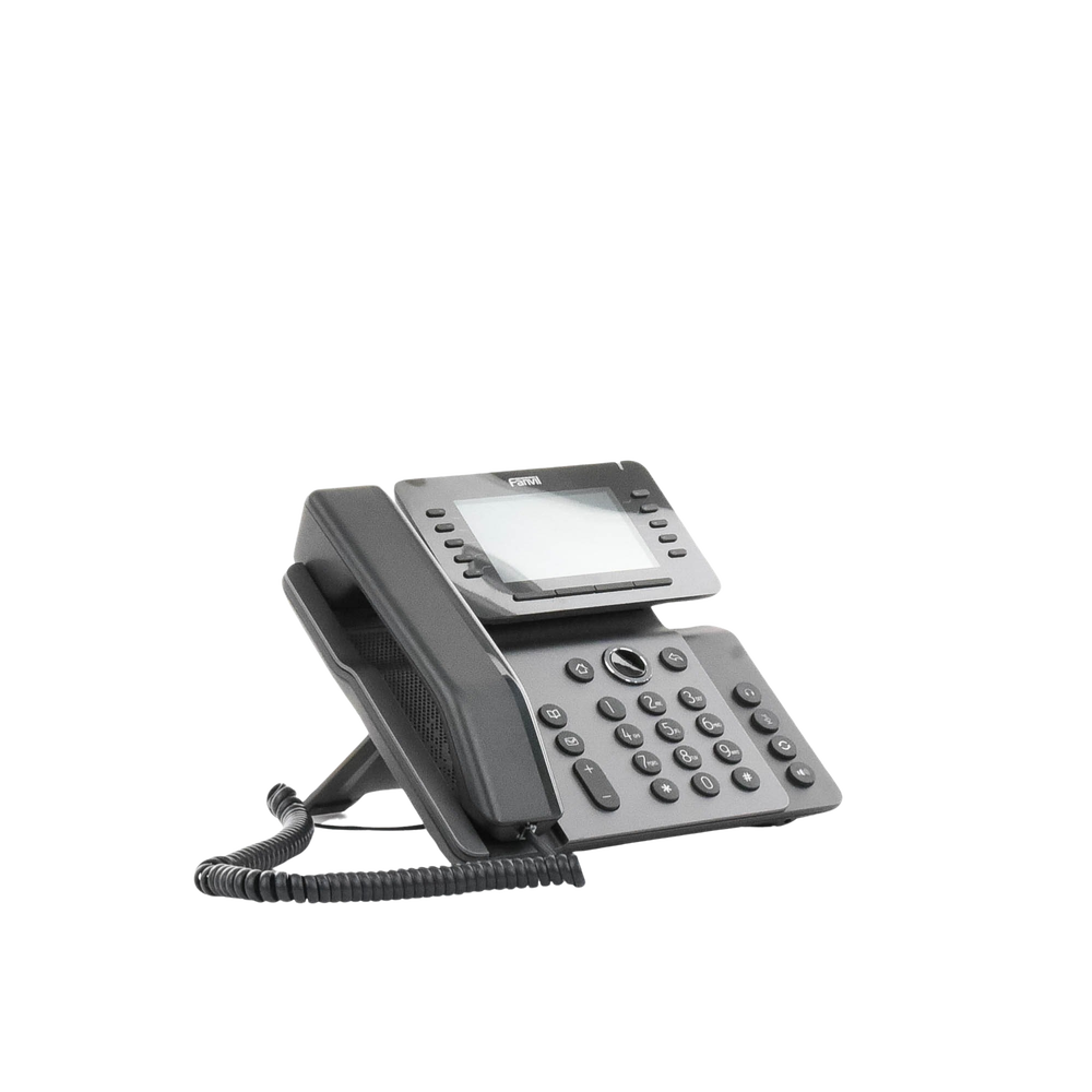 Teléfono IP Empresarial Esencial WiFi / Bluetooth, 20 líneas SIP, pantalla a color 4.3" ajustable, PoE, puertos Gigabit, conferencia local de 6 vías.