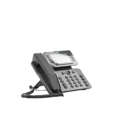 Teléfono IP Empresarial Esencial WiFi / Bluetooth, 20 líneas SIP, pantalla a color 4.3" ajustable, PoE, puertos Gigabit, conferencia local de 6 vías.