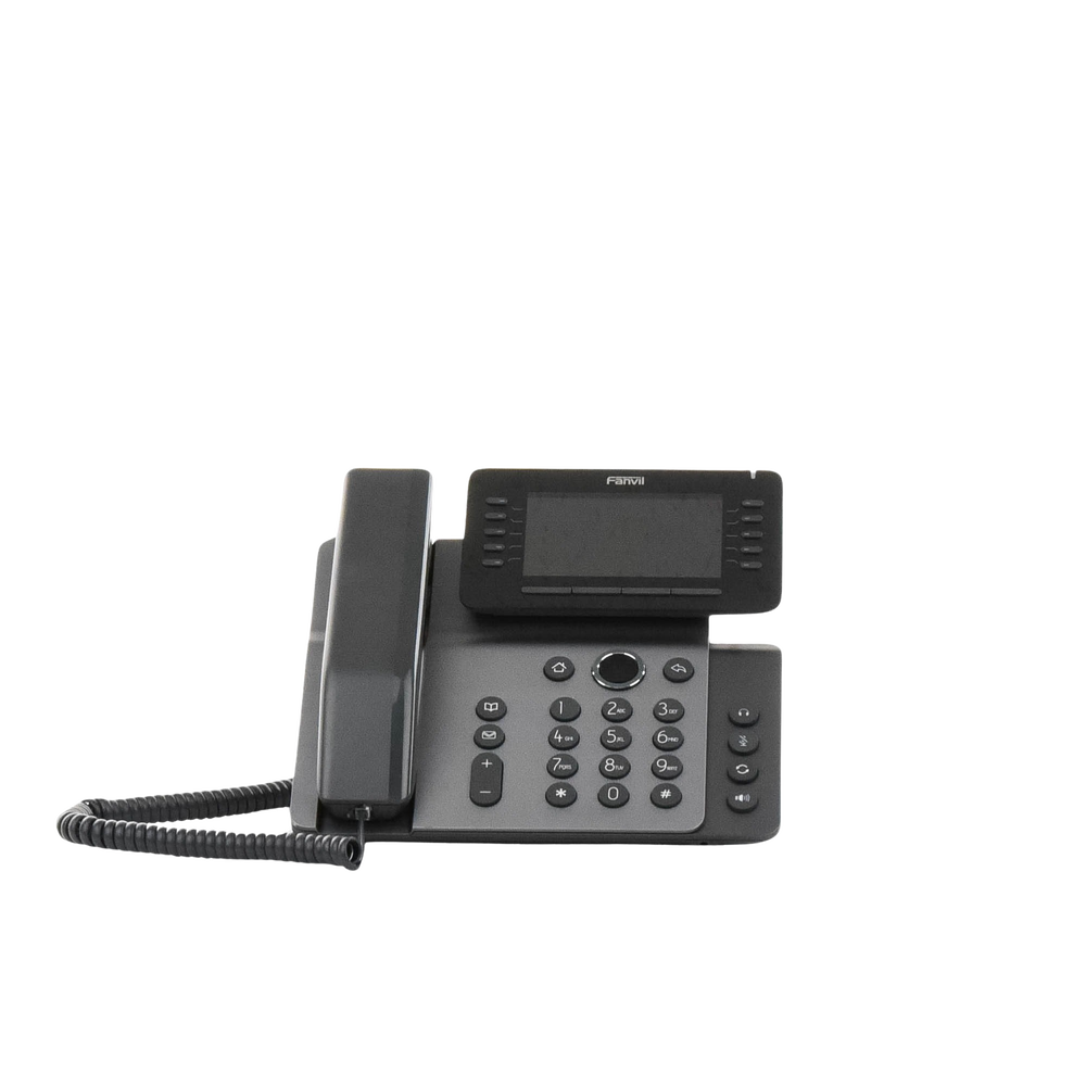Teléfono IP Empresarial Esencial WiFi / Bluetooth, 20 líneas SIP, pantalla a color 4.3" ajustable, PoE, puertos Gigabit, conferencia local de 6 vías.