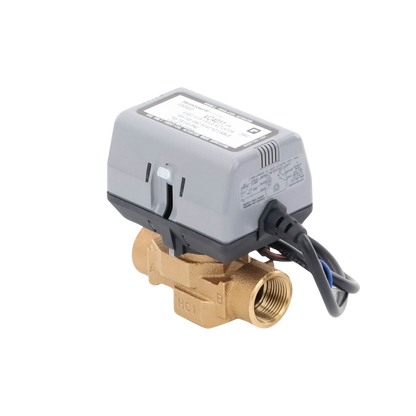 Válvula 3/4 De 2 Vías Conexión de rosca BSPT Con Actuador 40011 A 120V, On/off