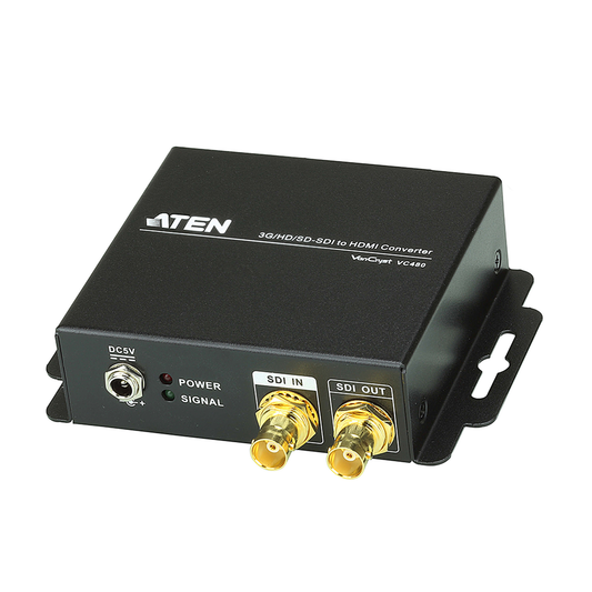 Conversor de 3G-SDI a HDMI/Audio