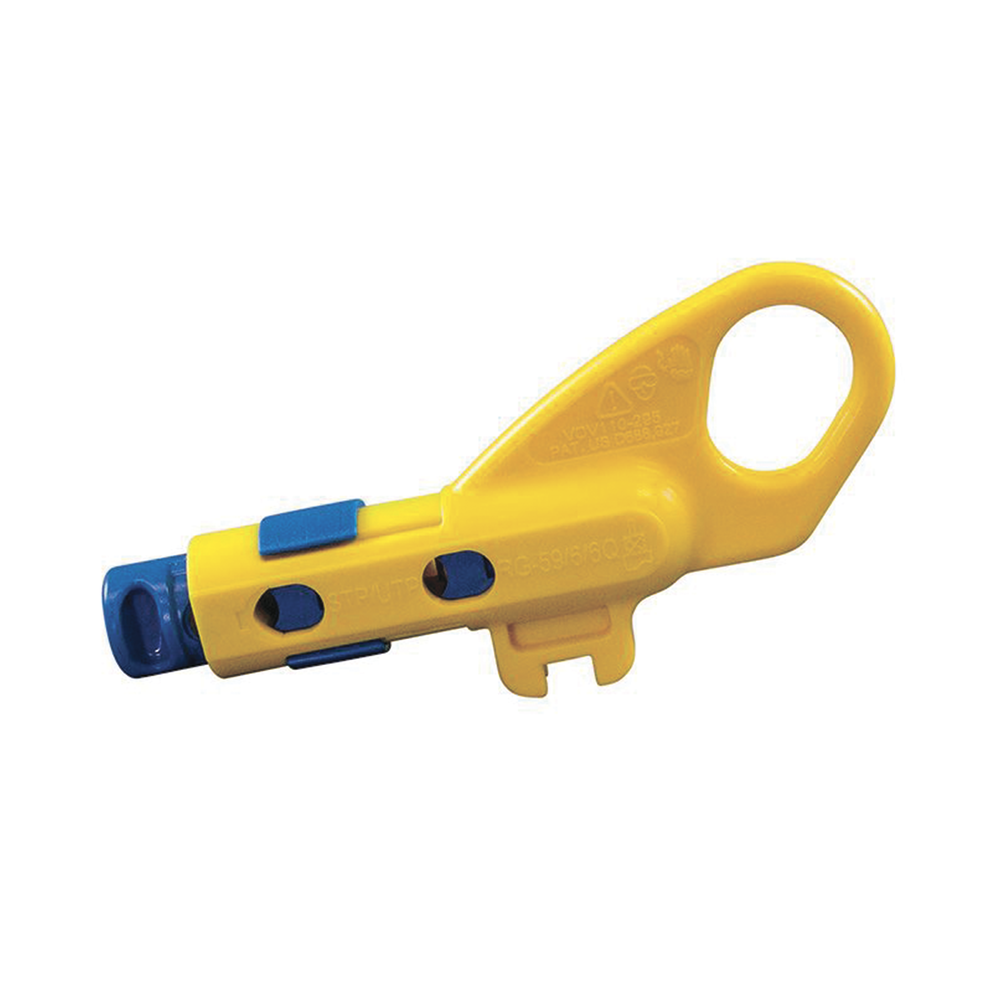 Pelacables Radial Combinado Coaxial/UTP
