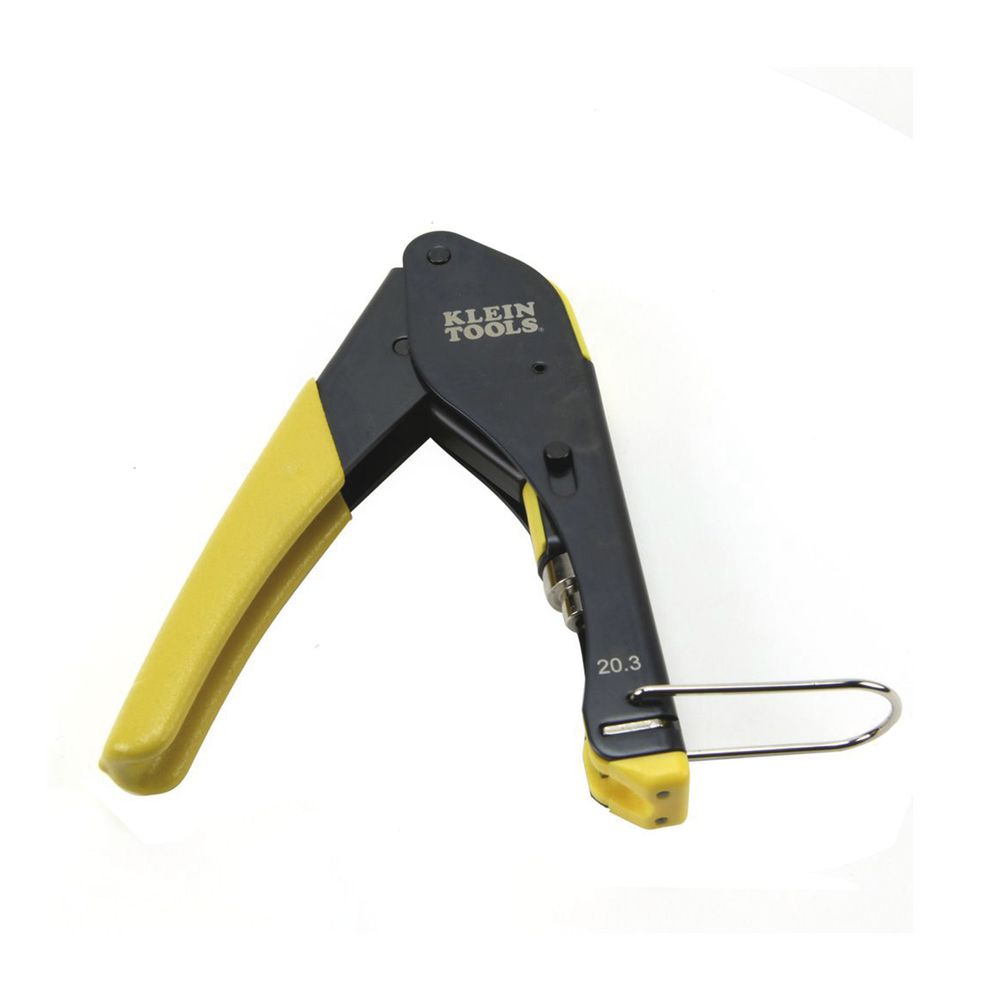 Pinza para Instalación de Conector F de Compresión con Cables RG59, RG6/6Q