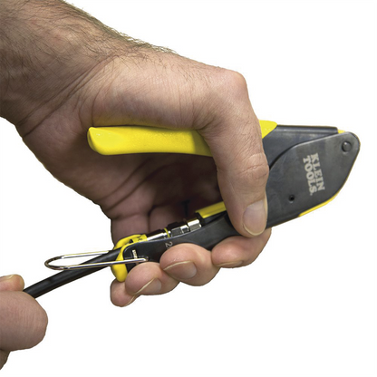 Pinza para Instalación de Conector F de Compresión con Cables RG59, RG6/6Q