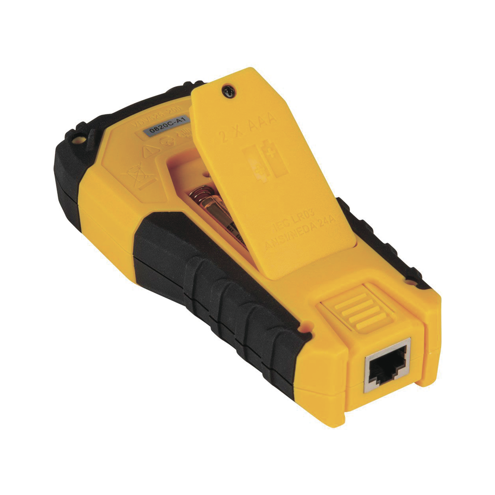 Tester  de Cable LAN Scout™ Jr. 2/ Para: Prueba aprobada/ Error de Cableado/ Falla de Circuito Abierto o Cortocircuito/ Par Dividido/ Blindaje.