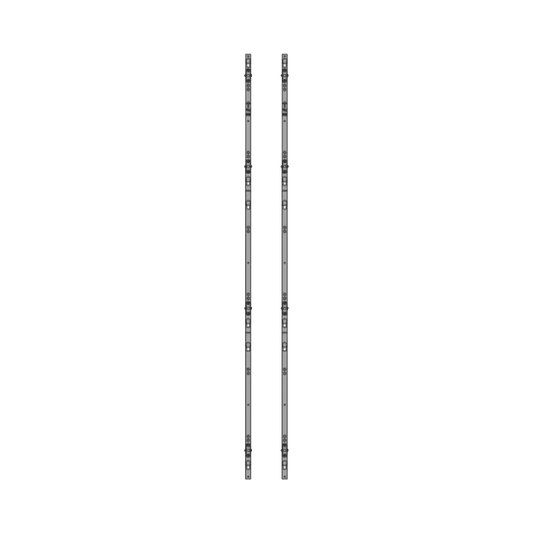 KIT 5 X 2 DE MONTAJE P/PANELES LED USO EN INTERIOR COMPATIBLE CON LINEAS IER/IFR
