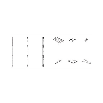 KIT 5 X 3 DE MONTAJE P/PANELES LED USO EN INTERIOR COMPATIBLE CON LINEAS IER/IFR