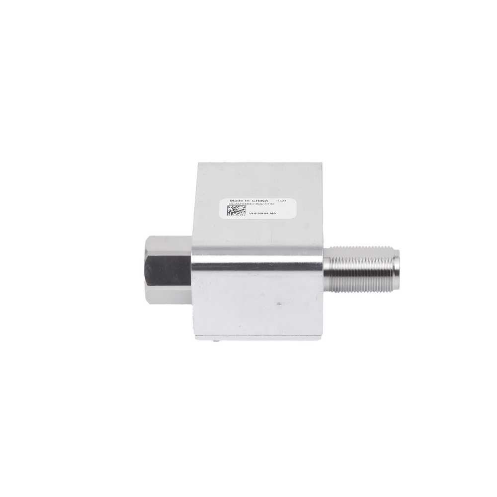 Protector Coaxial RD de Banda Ancha para Combinadores de 100 a 512 MHz Con Conector N Macho a la Antena.